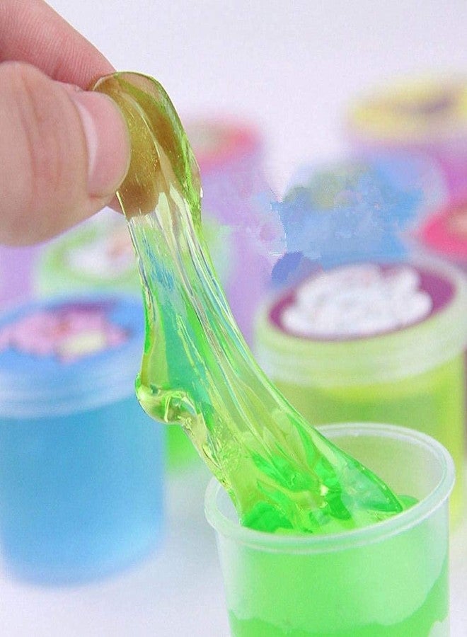 KALRA MAGIC مجموعة KALRA MAGIC® Slime، ألوان غير سامة، سلايم كريستالي شفاف، معجون طين جيلي ناعم، لعبة لتخفيف التوتر، لعبة جيلي للأطفال والكبار (العبوة 1-Slime-03) - Image 4